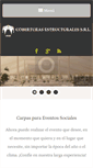 Mobile Screenshot of coberturasestructurales.com
